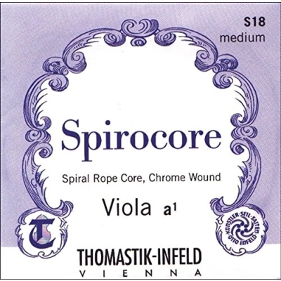 Image of Thomastik Einzelsaite für Viola 4/4 Spirocore C Saite Spiralkern Silber umsponnen, weich