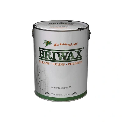 Image of Briwax BW0303341905 Wax Polish Original Medium Brown 5 litre BRWWPMB5