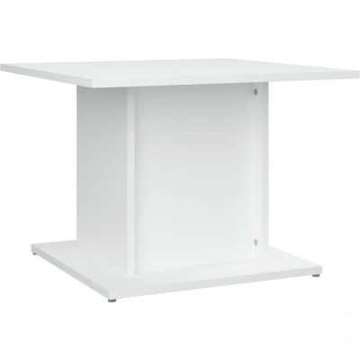 Image of vidaXL Coffee Table White 55.5x55.5x40 cm Engineered Wood