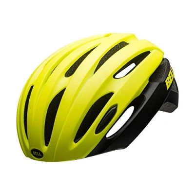 Image of BELL Avenue Road Helmet 2022: Matte/Gloss Hi Viz/Black Universal M/L 53 60cm