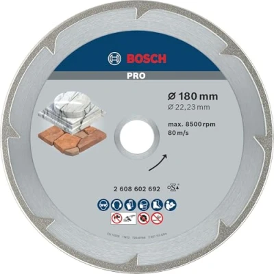 Image of Bosch 2608602692 Diamond Cutting Disc Best for Marble