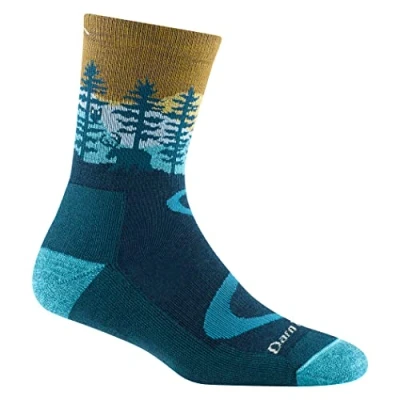 Image of Darn Tough Women&#039;s Northwoods Micro Crew Lightweight Hiking Sock (Style 5013) , Nightshade, Medium