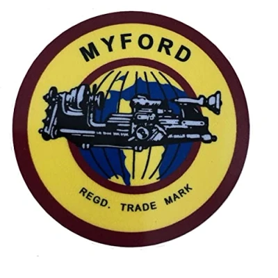 Image of MYFORD Headstock Guard Label