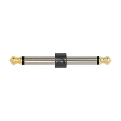 Image of Planet Waves PW P047A 0.25 inch Male Mono Inline Adapter, Black