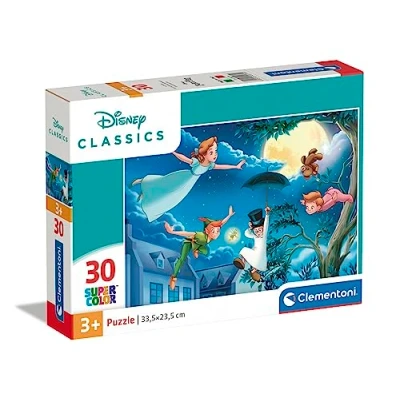 Image of Clementoni 20279 Supercolor Puzzle Disney Classics 30 Pieces, Jigsaw For Kids Age 3, Cartoon, Made In Italy