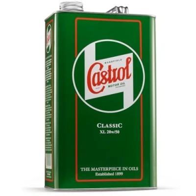 Image of Castrol 1925A Classic 20W50 Oil, 4.54 Liter, 16 Count (Pack of 1193)
