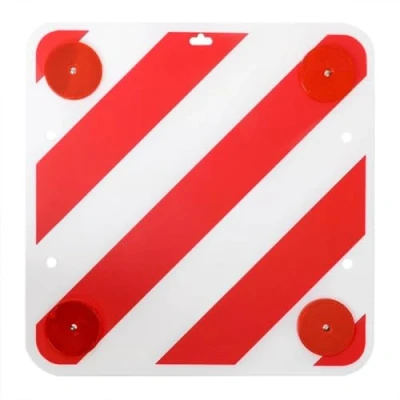 Image of ProPlus Rear Warning Sign Plastic 50 x cm with Reflectors 361228