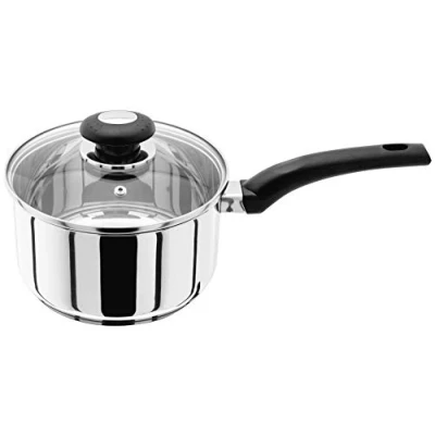 Image of Horwood HP06 1.8 Litre 18 cm Saucepan, Silver