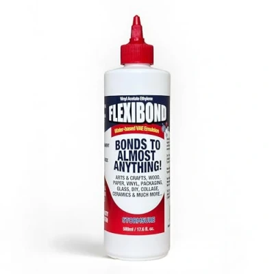Image of Flexibond Extra Strong Arts &amp; Crafts Glue Transparent, Flexible, Non Toxic, Dries Clear Ideal for Paper, Card, Wood, Ceramics, Glass, Stone