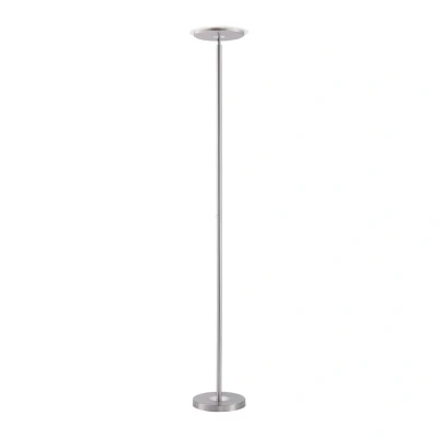 Image of Hans LED Integrated Floor Lamp Steel 1x 22W 3000K Dimmable
