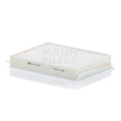 Image of 4638301102, A4638301102 Pollen Filter MANN CU 25 027 Particulate 248mm 189mm 32mm MERCEDES BENZ: G Class