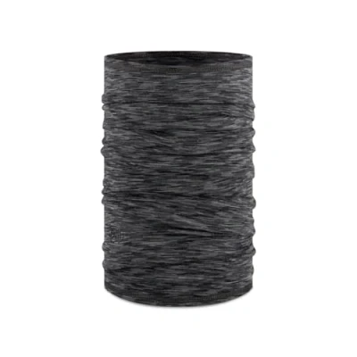 Image of Buff Multi Stripes Graphite Lightweight Merino Neckwarmer