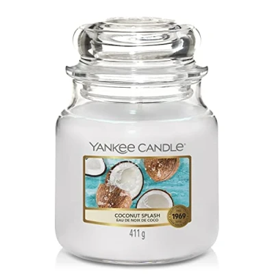 Image of Yankee Candle Medium Coconut Splash 13 cm / ø 11