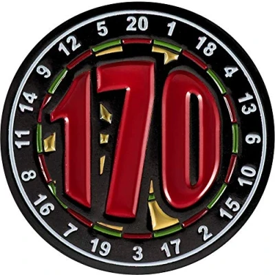 Image of Designa Darts Pin Badges Enamel Badge 170 (Style 2)