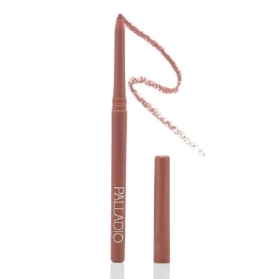 Image of Palladio Retractable Waterproof Lip Liner, Highly Pigmented and Creamy Colour, Slim Smudge proof Formula with Long Lasting Wear All Day Wearing, No Sharpener Required, Almost Nude