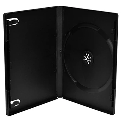 Image of MediaRange DVD empty box 50pcs Single Black