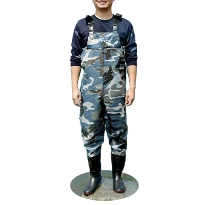 Image of Waders With Boots Wellies,Men Women,Hunting Chest Waders,Crosswater Fishing Waders,Wading Pants Pockets,Waterproof,Breathable,Unisex,for Fly Coarse Sea Fishing,Car Washing,Farming