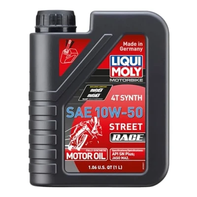 Image of Liqui Moly Racing Synth 1502 4 Stroke Engine Oil 10 W 50 1 Litre