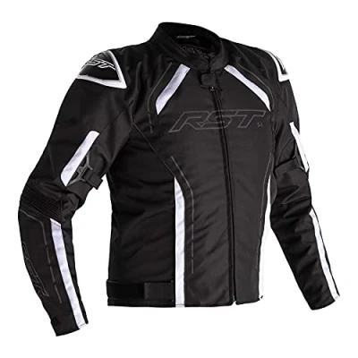 Image of RST S 1 CE Mens White Textile Motorcycle Jacket 40