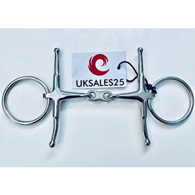 Image of UKSALES25 Loose Ring French Link Fulmer Snaffle Bit (Horse Bit) (6&quot;)