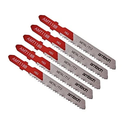 Image of Amtech M1611 5 Piece Metal Jigsaw Blade Set (AMT118B)