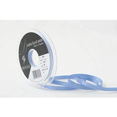 Image of Berisfords Double FACE Poly Satin Ribbon, Lupin, 7 mm