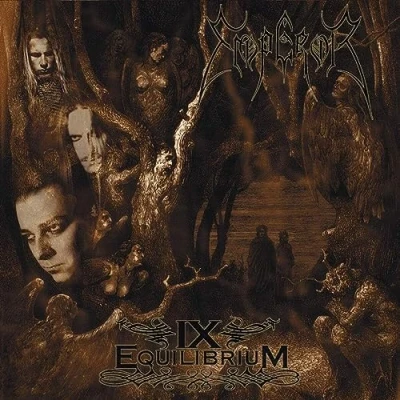 Image of Emperor IX Equilibrium Reissue Black 2017 USA vinyl LP CANDLE500106