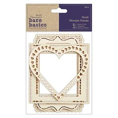 Image of Bare Basics Decorative Wooden Frames, Natural, One Size