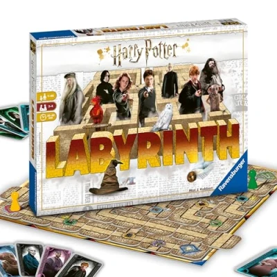 Image of Ravensburger Harry Potter Gifts Labryinth The Move Maze Board Game for Families, Kids and Adults Age 7 Years Up 2 to 4 Players