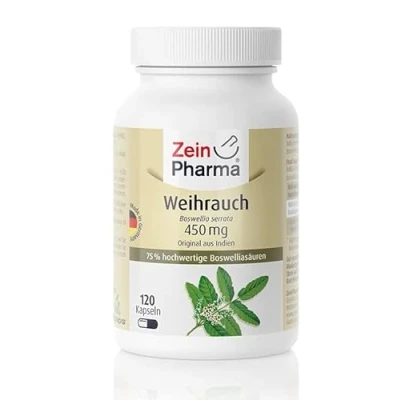 Image of ZeinPharma Boswellia Frankincense, 120 Vegetarian Capsules, 1 x 69 g