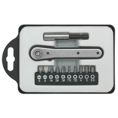 Image of Siegen Ratchet Driver Bit Set 12pc