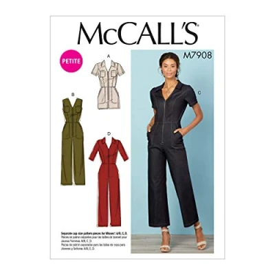 Image of The McCall Pattern Company 14 16 18 2, Woven Fabrics, Light to Medium Weight Knits, One Size