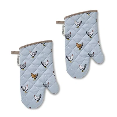 Image of Cooksmart Set of 2 Farmers Kitchen Gauntlets
