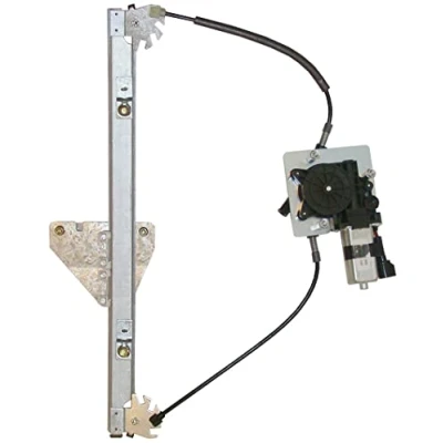 Image of 5Z3837461A, 5Z3837501A Window regulator VALEO 850658 Left Front electric with motor without comfort function VOLKSWAGEN: Fox Hatchback