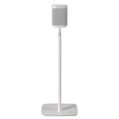 Image of Flexson Professional Floor Stand for Sonos One, One SL and Play:1 White (Single)