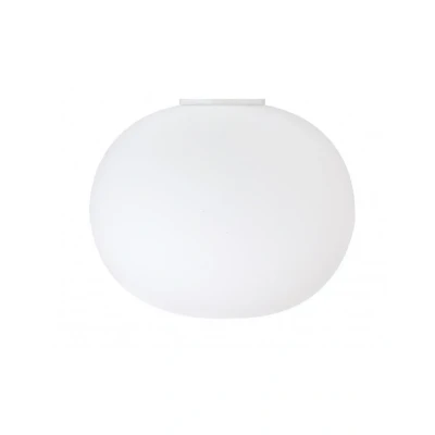 Image of Flos Glo Ball C/W Zero Wall/Ceiling Lamp White