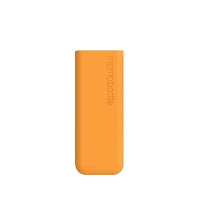Image of memobottle Slim Silicone Sleeve Mandarin