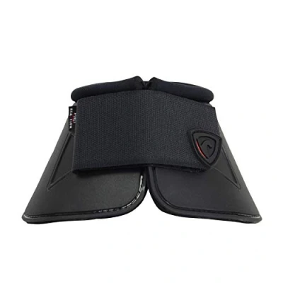 Image of Y H HY Armoured Guard Pro Protect Over Reach Boots Large Black