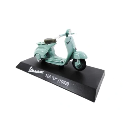Image of OPO 10 Collectible miniature scooter 1/18 compatible with Piaggio Vespa 125 &quot;U 1953 Ves0031