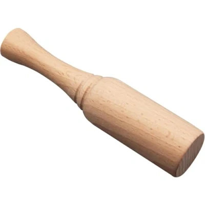 Image of LSSJJ Beech Wood Carving Mallet Leather Craft Working Hammer Carvers Ideal for Woodwork Carpentry