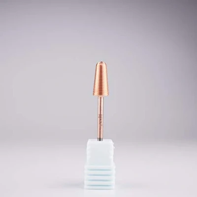 Image of New* Apex® Professional Tungsten Carbide Electric Nail Drill Bit 3/32 inch, 2.35mm Shank for Gels, Acrylics, Art, Manicure, Pedicure, Salon Nails (Volcano 2 Way) (Extra Fine)