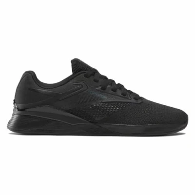 Image of Reebok NANO X4 Training shoe, Women&#039;s, Size: 2.5, Black/purgry/pewter Textile/synthetics