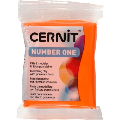 Image of CERNIT 1 Piece Clay N1 56 G ORANGE, Orange