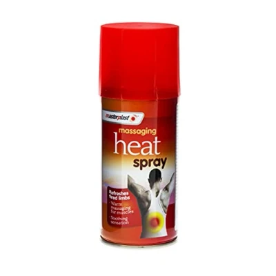 Image of Masterplast Heat Massaging Spray, Ready To Use, Muscle Relief &amp; Comfort 150 Ml