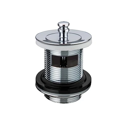 Image of Wirquin 30120609 1.25&quot; Brass Basin Waste Anti Vandal Plug, Slotted