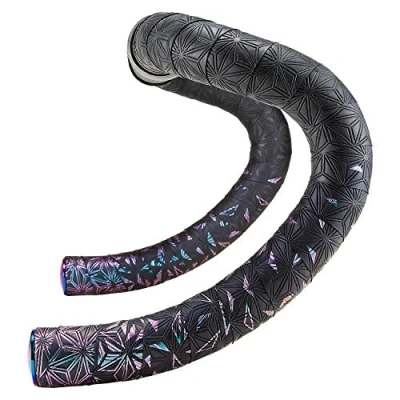 Image of SUPACAZ BIKE BARTAPE, SUPER STICKY KUSH, STAR FADE, OIL SLICK PLUS PLUGS