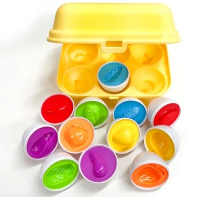 Image of Fruit Themed Matching Eggs