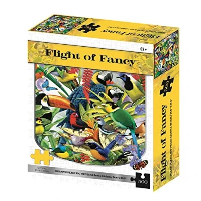 Image of Howard Robinson K22519 Kidicraft Flight of Fancy Birds Jigsaw Puzzle, Multicolour