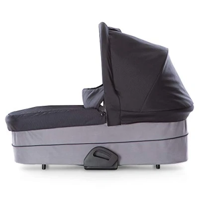 Image of Hauck Baby Bath for Saturn R or Mars Combi Pushchair/for Babies from Birth to 9 kg/Includes Soft Mattress/Window with Ventilation/Stable/Large Sun Canopy/Foldable/Black