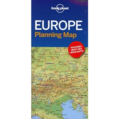 Image of Lonely Planet Europe Planning Map